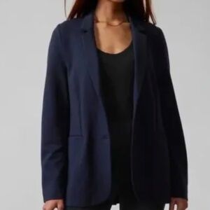 Athleta Venice Blazer - Navy Heather